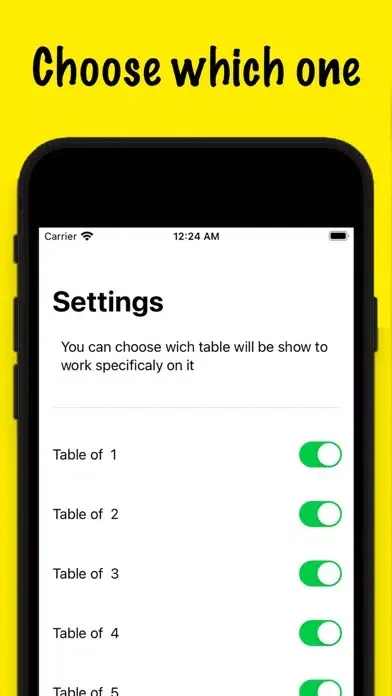 Ảnh chụp màn hình của Table Easy
