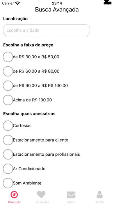 Capturas de tela do MyDomi App
