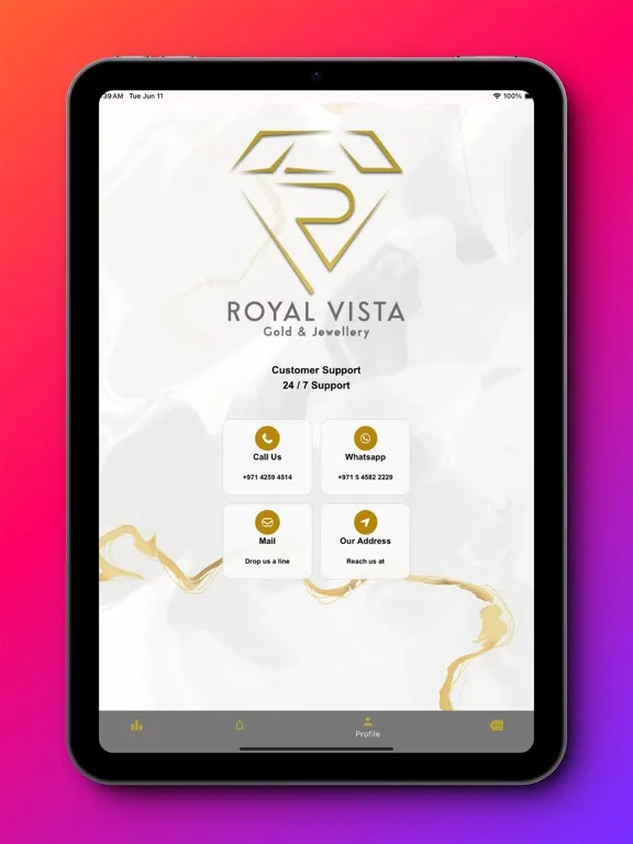 Capturas de pantalla de Royal Vista iPad 
