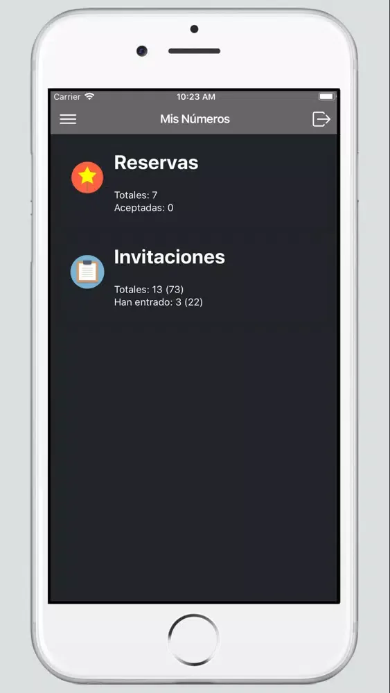 Capturas de tela do GuestCloud RRPP