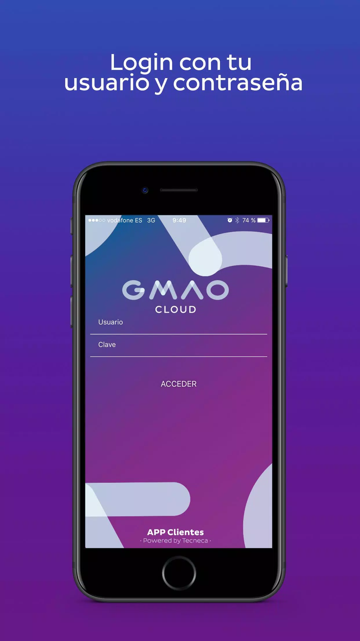 GMAO CLOUD MÓVIL CLIENTES Screenshots1