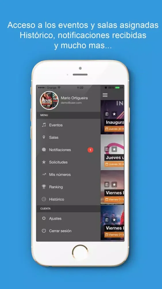 GuestCloud - Acceso RRPP 스크린샷