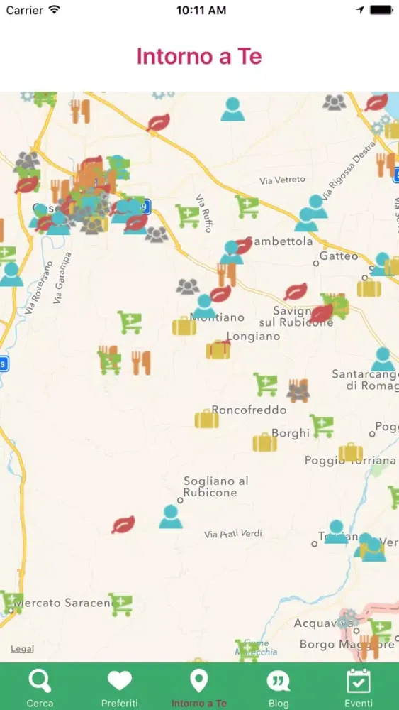 Zrzuty ekranu ViviConsapevole in Romagna