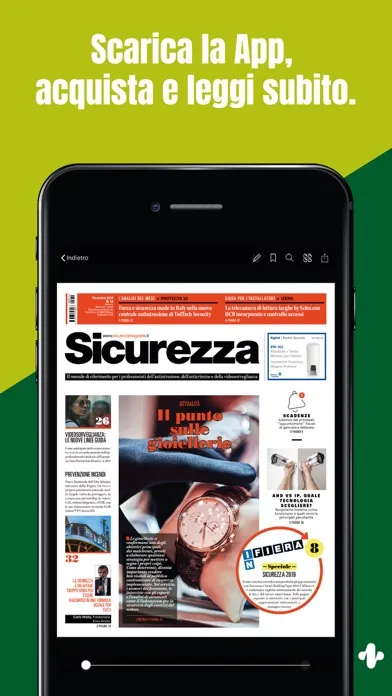Capturas de pantalla de Sicurezza Magazine