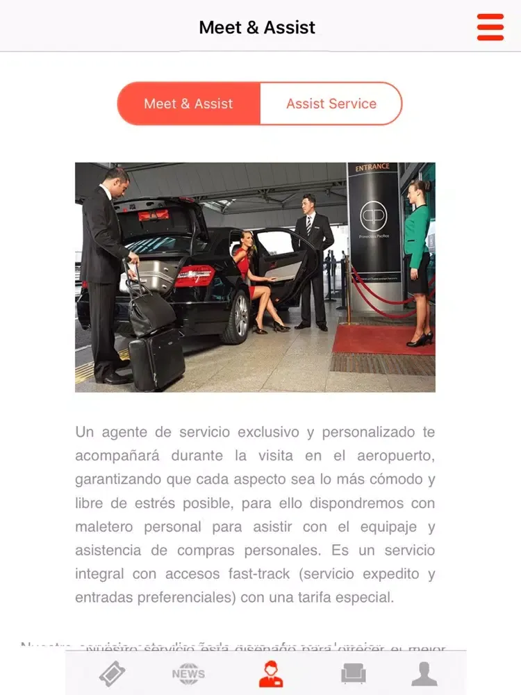 Capturas de pantalla de Primeclass Pacífico iPad 
