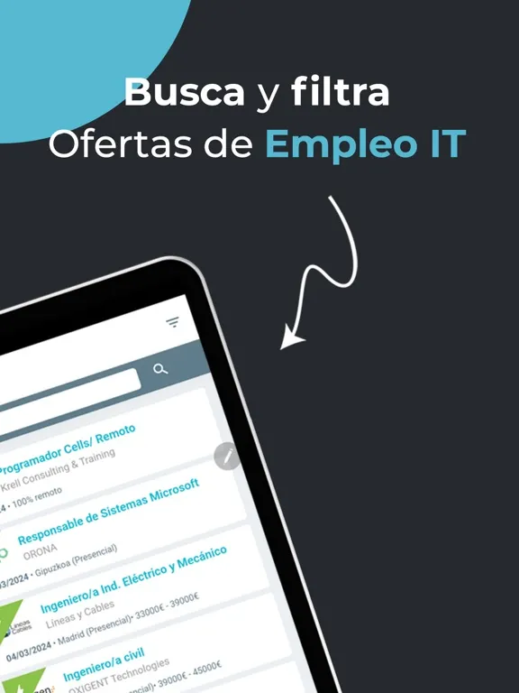 Tecnoempleo Empleo - Trabajo iPad  Ekran Görüntüleri