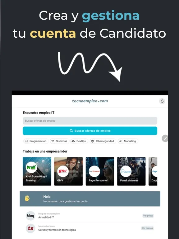 Tecnoempleo Empleo - Trabajo iPad  Ekran Görüntüleri
