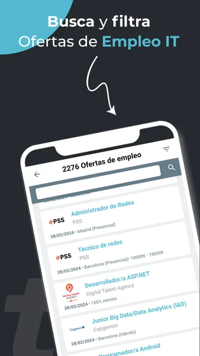 Tecnoempleo Empleo - Trabajo Ekran Görüntüleri