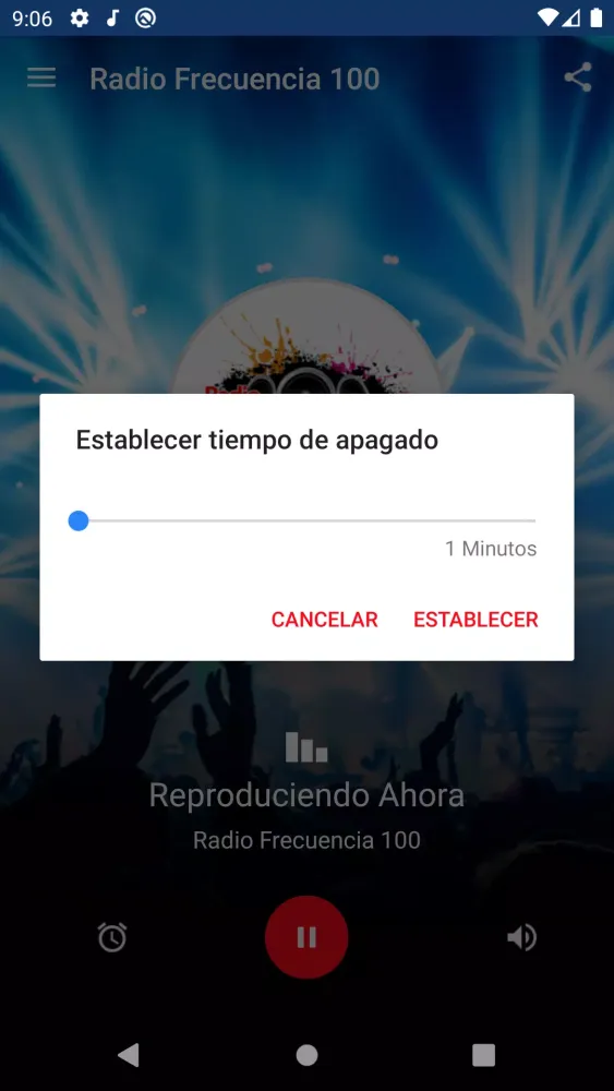 Capturas de pantalla de Radio Frecuencia 100