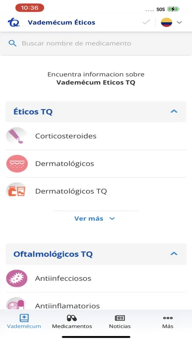 Vademécum TQ應用截圖