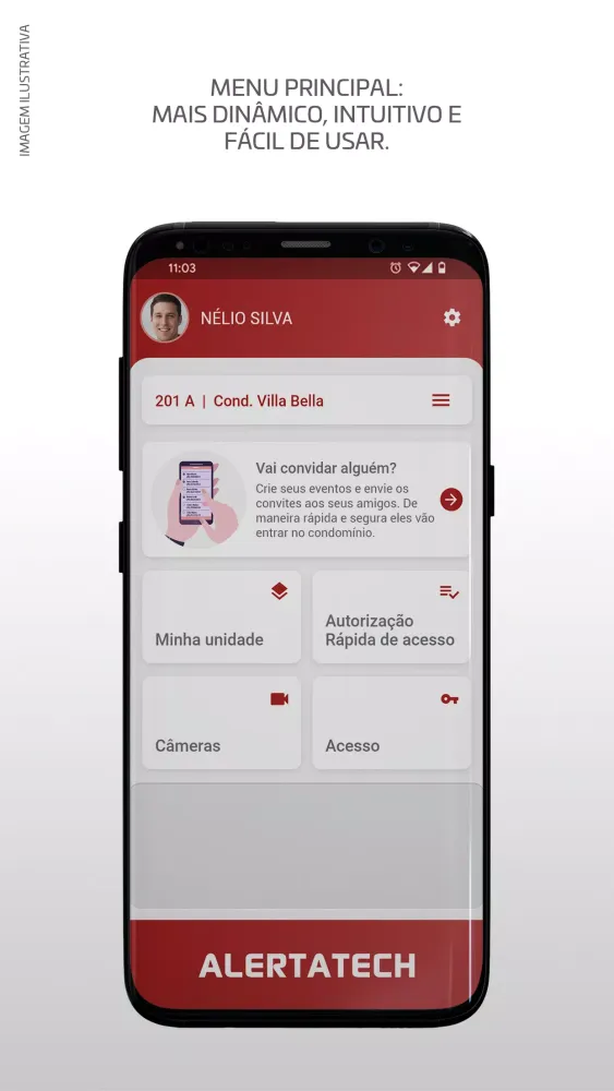 Capturas de pantalla de AlertaTech - Portaria 2.0