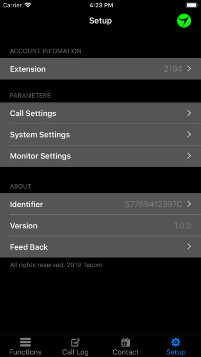 Capturas de pantalla de IP500M