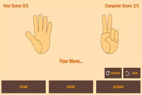 Stone Paper Scissors Screenshots