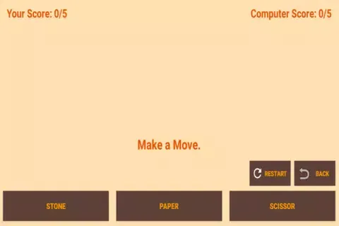 Stone Paper Scissors Screenshots