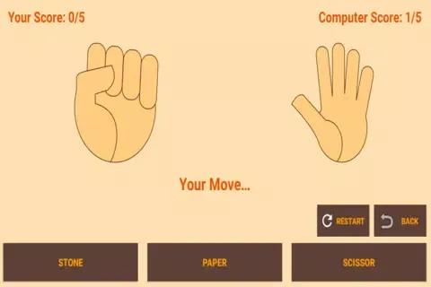 Stone Paper Scissors Screenshots