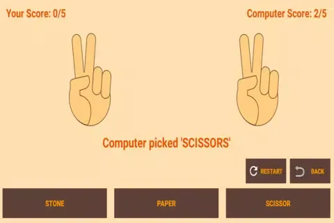 Stone Paper Scissors Screenshots