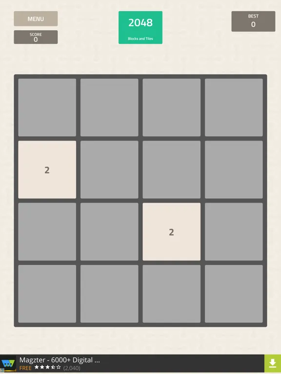 2048 Blocks and Tiles iPad  سکرین شاٹس