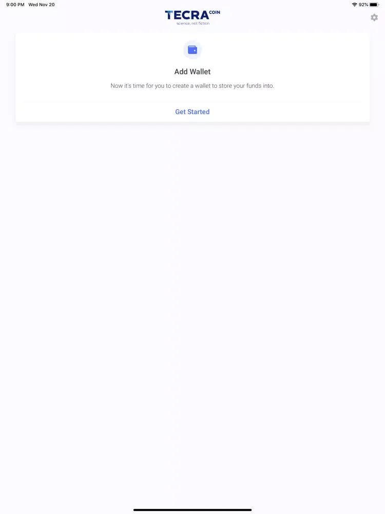 TCR Wallet iPad 应用截图