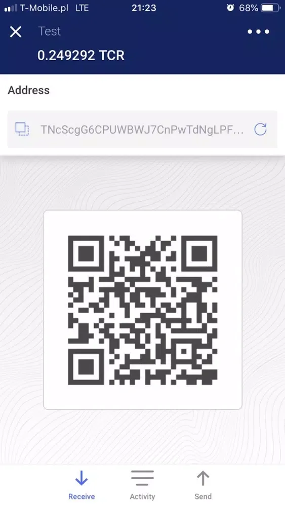 TCR Wallet应用截图