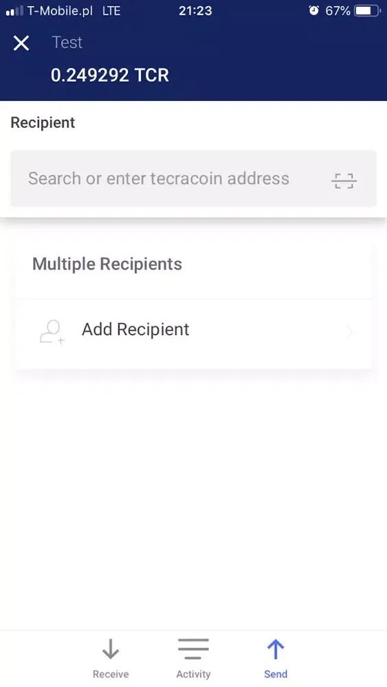 TCR Wallet应用截图