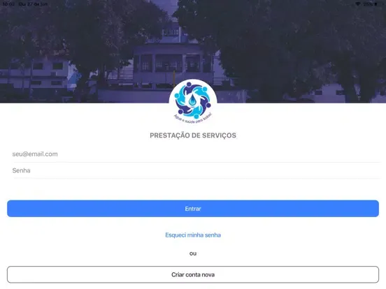 Tangkapan skrin SAAE de Aparecida iPad 