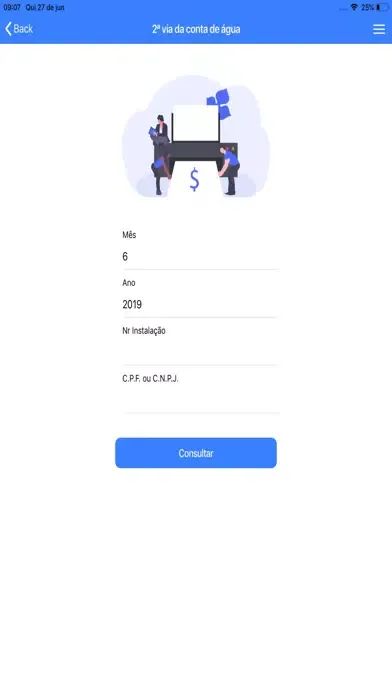 Tangkapan skrin SAAE de Aparecida