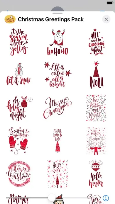 Скриншоты Christmas Greetings Pack