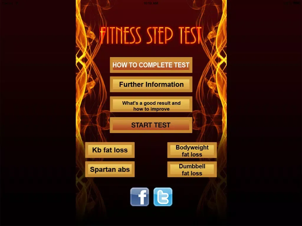Fitness Step Test- VO2max iPad 應用截圖