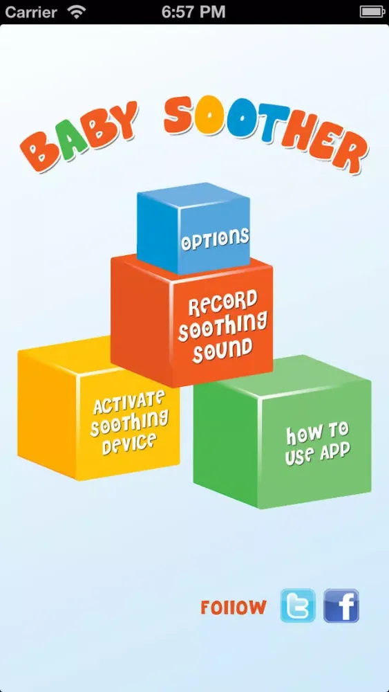Capturas de tela do Baby Nursery Soother