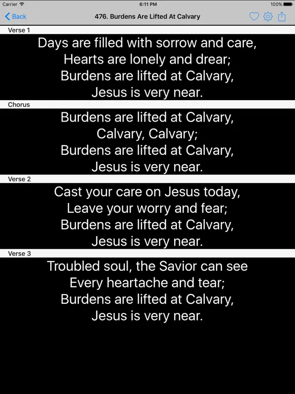 صور SDA Hymnal iPad 