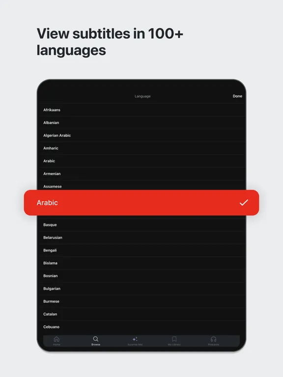 Скриншоты TED iPad 