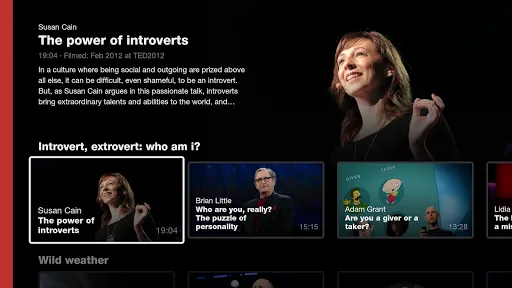 TED TV应用截图
