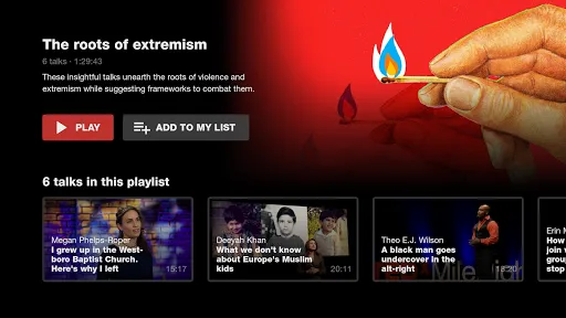 TED TV应用截图