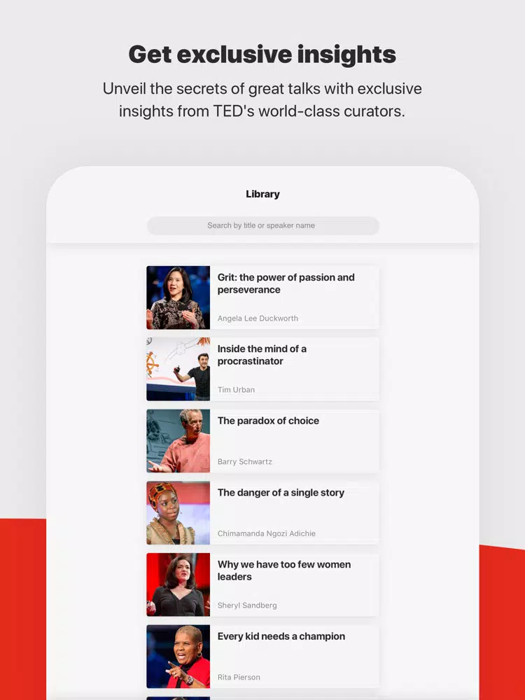 تصاویر TED Masterclass iPad 