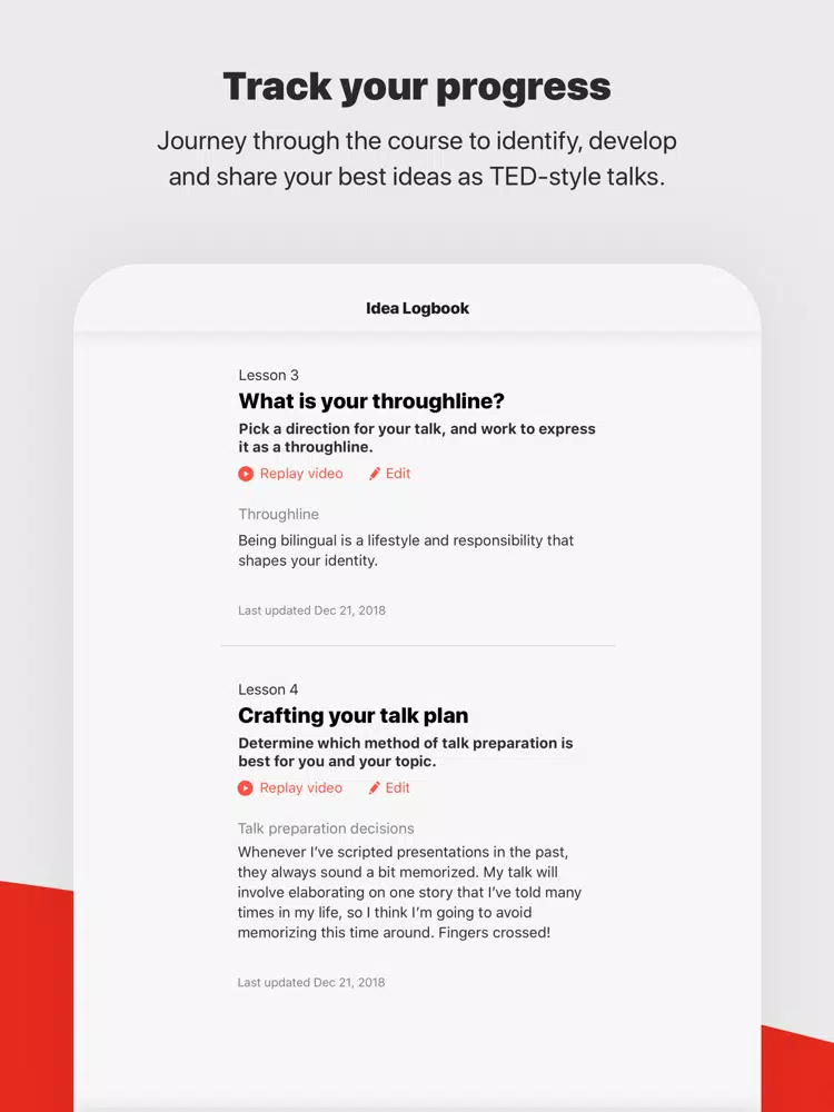 تصاویر TED Masterclass iPad 