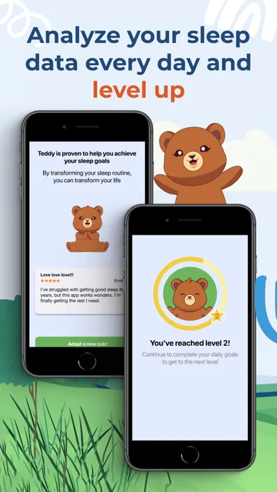 تصاویر Teddy: Sleep Tracker Pet