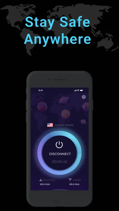 Tangkapan skrin StarNet VPN