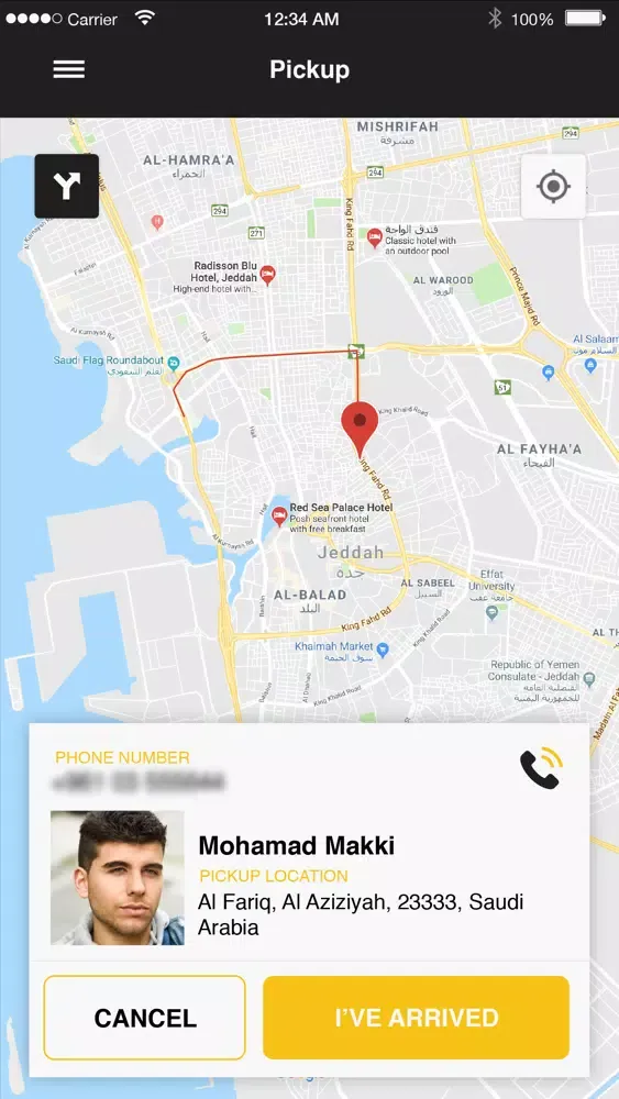 Tangkapan skrin Ezdan Taxi Driver
