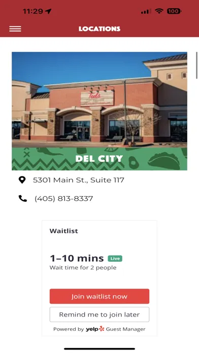 Ted's Cafe Escondido应用截图