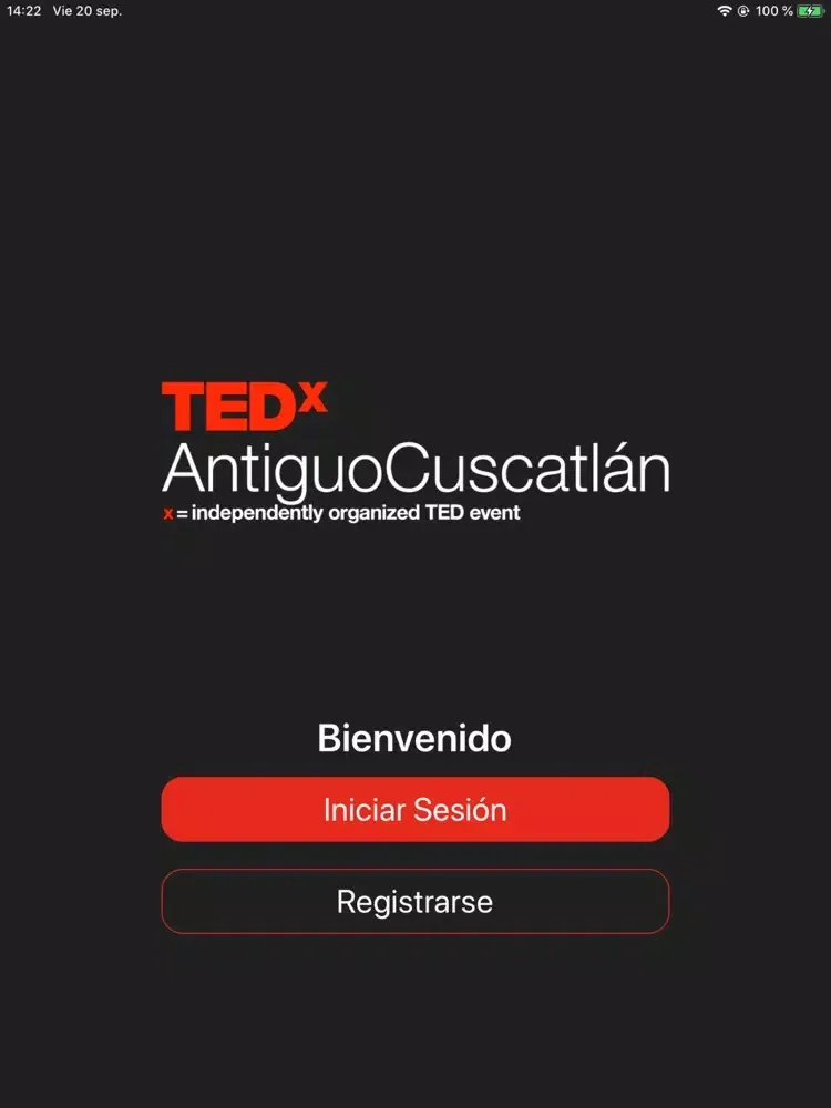 TEDx Antiguo Cuscatlán iPad  স্ক্রিনশট