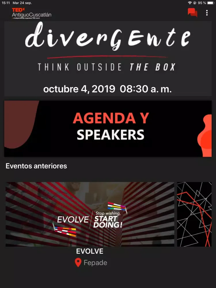 TEDx Antiguo Cuscatlán iPad  স্ক্রিনশট