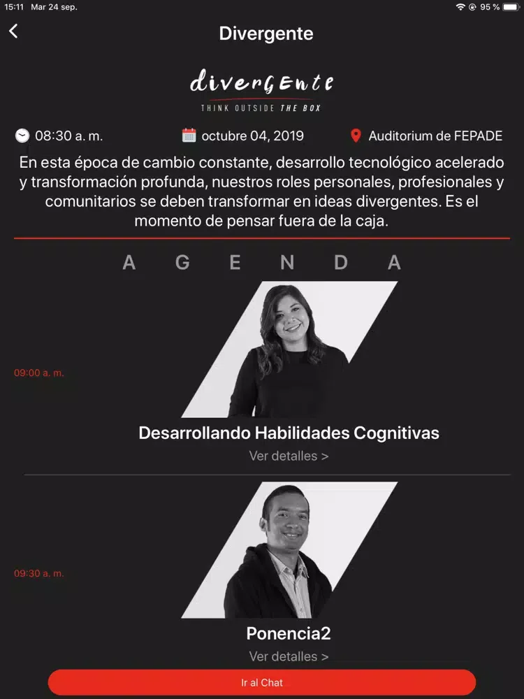 TEDx Antiguo Cuscatlán iPad  স্ক্রিনশট