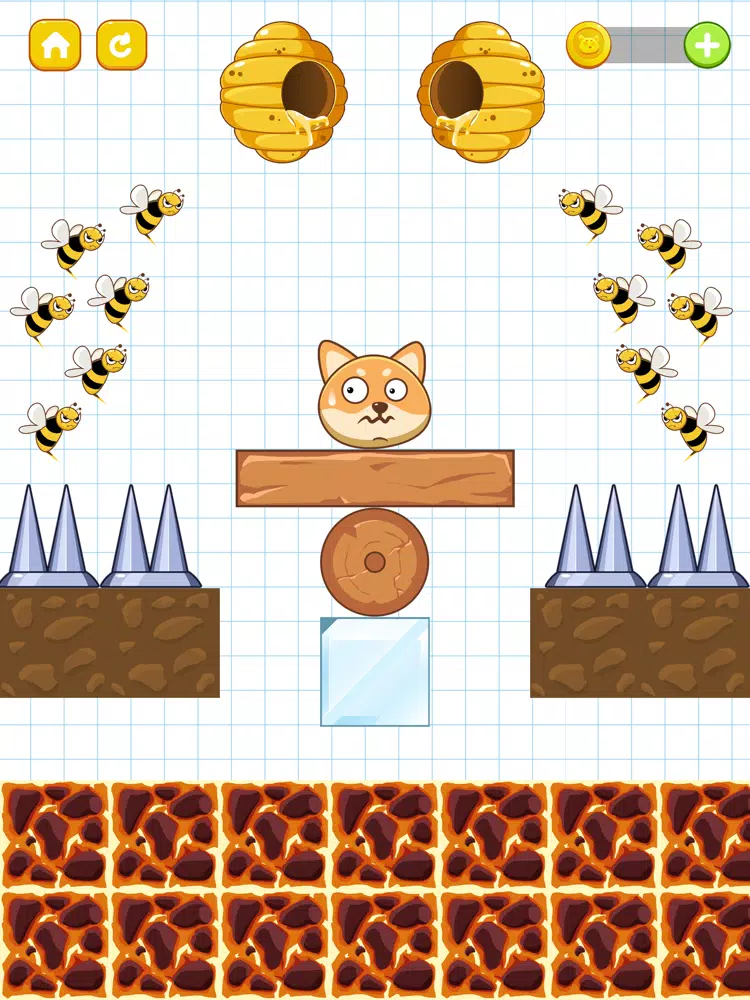 Zrzuty ekranu Save the Dog - Draw Rainbow iPad 