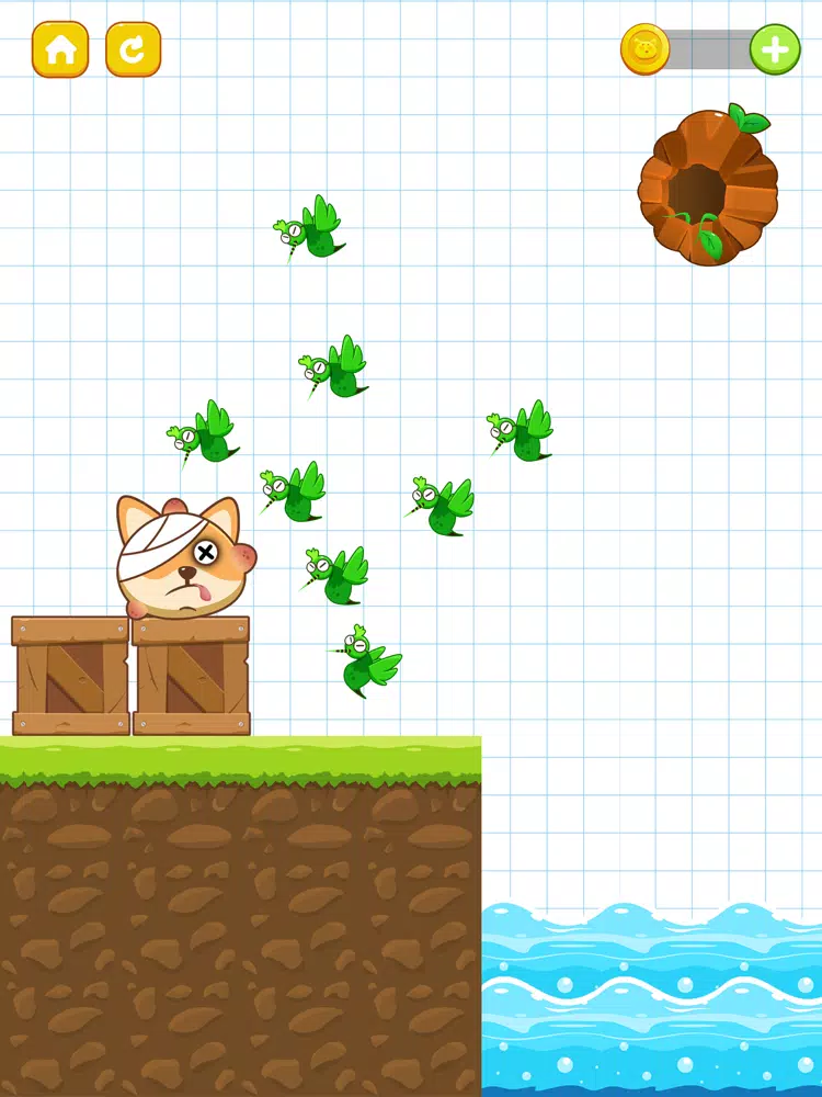 Zrzuty ekranu Save the Dog - Draw Rainbow iPad 