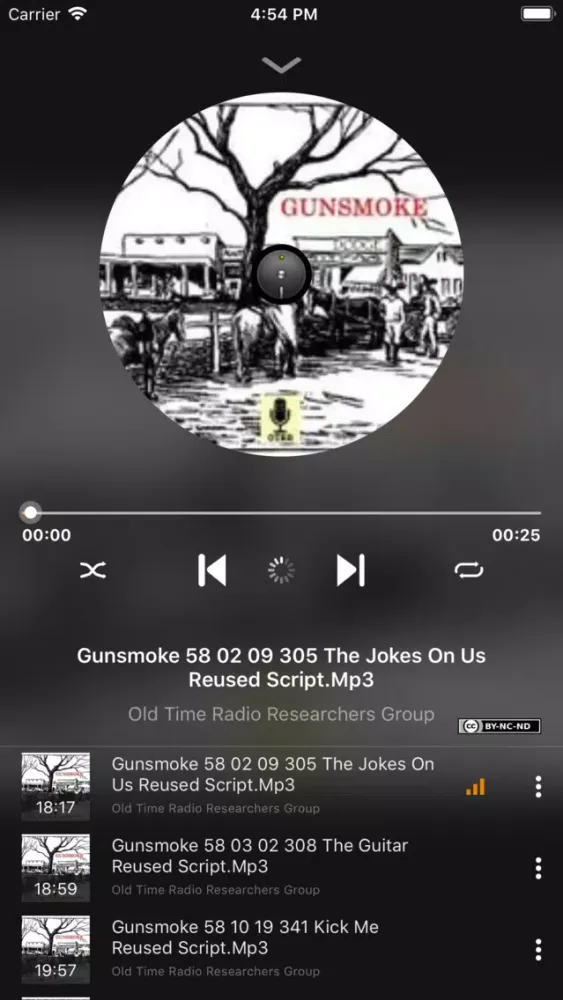 ภาพหน้าจอของ Music Downloader CC License
