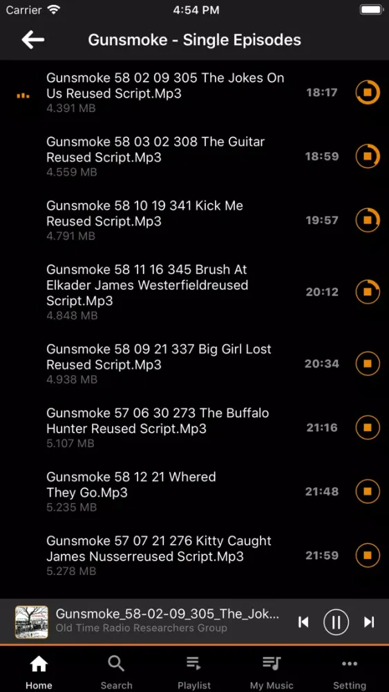 ภาพหน้าจอของ Music Downloader CC License