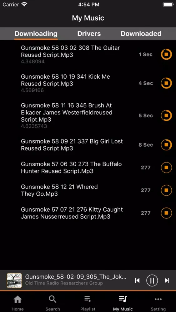 ภาพหน้าจอของ Music Downloader CC License
