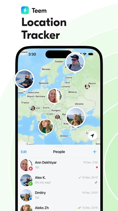 Tangkapan skrin Teem Tracker - Find My Friends