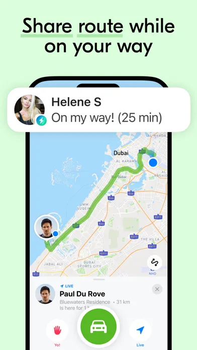 Tangkapan skrin Teem Tracker - Find My Friends