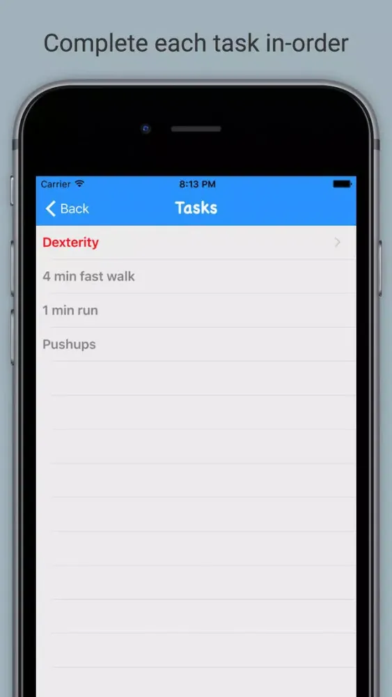 Screenshot di My Fitness App